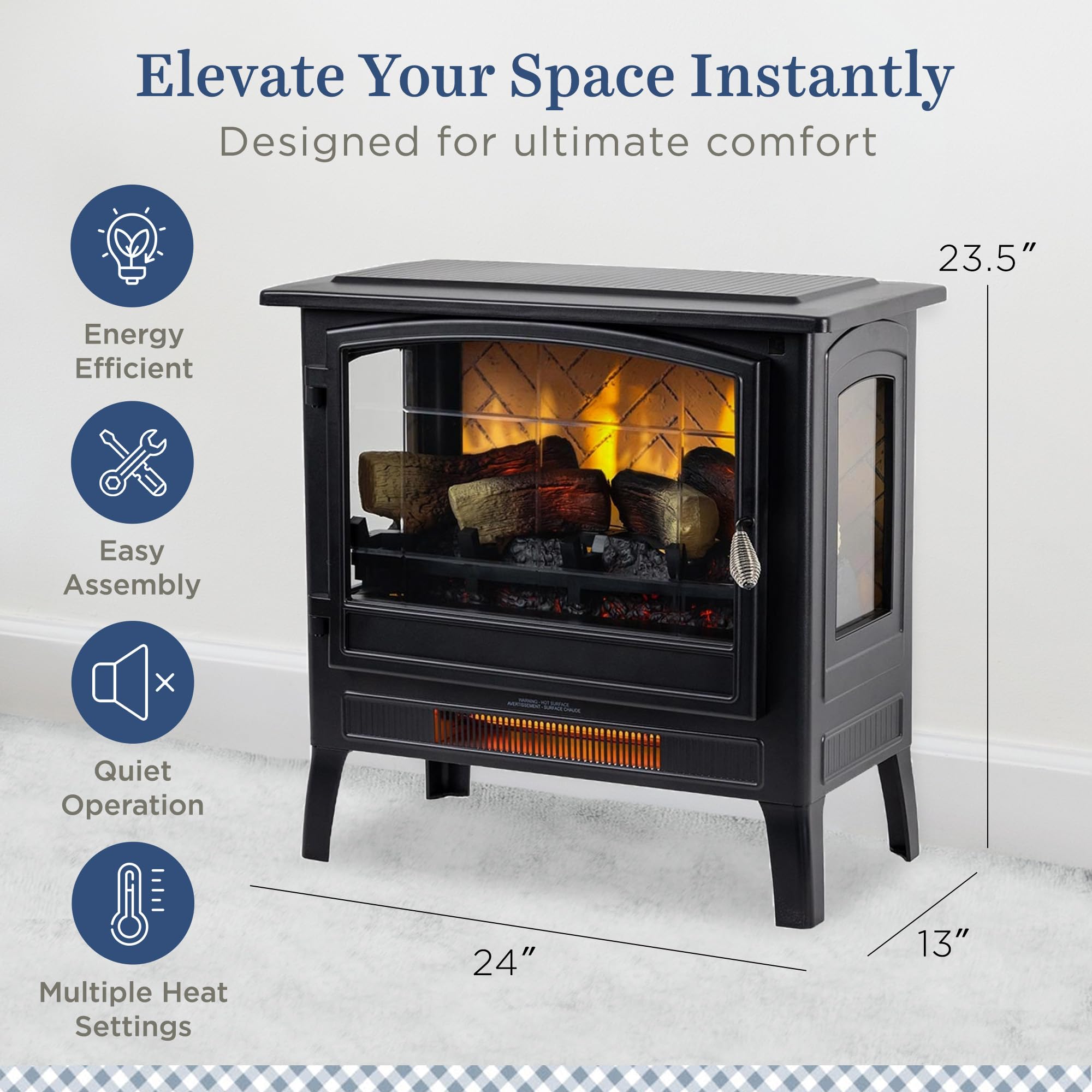 Amazon.com: Country Living Infrared Freestanding Electric